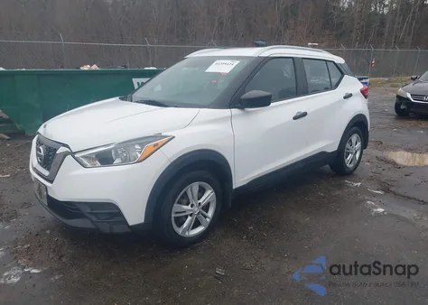 2019 Nissan Kicks S из США, поврежденный, VIN 3N1CP5CU0KL543698